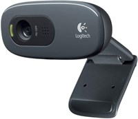 Веб-камера Logitech C270 3 МП, 1280 x 720 пикселей, USB 2.0, черная — веб-камеры (3 МП, 1280 x 720 пикселей, 30 кадров/с, 1280 x 720 при 28 кадрах/с, 2048 x 1536 пикселей, авто) 1000005405