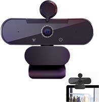 Веб-камера STAYOUNG USB HD — 4K с микрофоном, автофокусом, двумя микрофонами с шумоподавлением, автоматической коррекцией освещенности, защитным чехлом, функцией Plug and Play, для ноутбуков и настольных компьютеров 1000005443