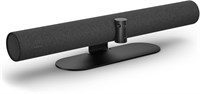 Панорамная видеопанель Jabra PanaCast 50 4K — конференц-камера для небольших и средних помещений с углом обзора 180 градусов и 8 микрофонами — блок питания для Великобритании — чёрный 1000005471