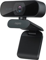 Веб-камера RAPOO C260 Full HD 1080p с микрофоном — USB Plug & Play, компьютерная камера для ноутбука/ПК, широкоугольный объектив 95°, потоковая передача, конференции, видеозвонки, онлайн-обучение, запись 1000005483