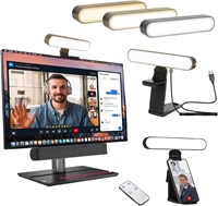 Освещение для видеоконференций Angju Selfie Light, подсветка для веб-камеры с пультом дистанционного управления и сенсорным управлением, подсветка Zoom для компьютера, светодиодная подсветка для монитора ноутбука для видеоконференций/трансляций/видеозвонк 1000005576