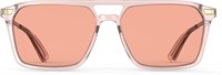 Очки от мигрени Goiteia FL-Rose, очки для коррекции светочувствительности, блики от флуоресцентных светодиодов, светобоязнь, блики от экрана компьютера, пружинные петли для большего комфорта 1000005591