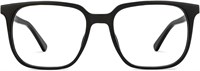 LENSKART BLU | Компьютерные очки Zero Power Blue Cut | Антибликовые, лёгкие, блокируют вредное излучение | Квадратная оправа | 100% защита от УФ-излучения | Для мужчин и женщин | Большие | LB E16063 1000005627