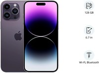 Apple (восстановленный) iPhone 14 Pro Max (128 ГБ) — темно-фиолетовый 1000005994