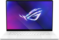 Игровой ноутбук Asus ROG Zephyrus G16 GU605MI 2024 года, Intel Ultra 9 185H, SSD 16 ГБ (1 ТБ), RTX 4070 8 ГБ, WIN11, OLED-дисплей 16 дюймов, разрешение 2,5K (2560 x 1600), частота обновления 240 Гц, RGB-подсветка, белый цвет 74118