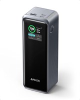 Внешний аккумулятор Anker Prime, 27 650 мА·ч, 3 порта, 250 Вт (99,54 Вт·ч), приложение Smart App, интеллектуальный цифровой дисплей, совместим с MacBook Pro/Air, iPhone 16/15/14 серий, Samsung, Huaiwei, Dell, Xiaomi 1000006173