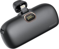 Внешний аккумулятор PEGANT 5000 мА·ч с быстрой зарядкой PD3.0 мощностью 18 Вт, компактное и портативное зарядное устройство, небольшой внешний аккумулятор, совместимый с iPhone, iPad, AirPods, MacBook (черный) 1000006220