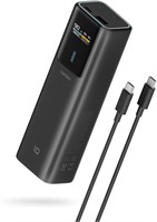 Внешний аккумулятор CUKTECH 10 мощностью 100 Вт, ёмкостью 10000 мА·ч, с цифровым дисплеем, внешний аккумулятор для мобильных телефонов iPhone 16/15/14/13 серии, Samsung Galaxy S24/S23/S22, iPad Air/Pro, Xiaomi, MacBook, Dell и т. д. 1000006248