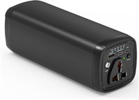 Портативный внешний аккумулятор для ноутбука, портативная зарядная станция переменного тока с емкостью 31200 мАч/120 Вт, двухканальный порт PD/USB-C мощностью 65 Вт, резервное зарядное устройство для ноутбука, источник питания для кемпинга и дома при авар 1000006271