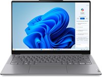 Ноутбук Lenovo Slim 7 14" с сенсорным экраном WUXGA, 16-ядерным процессором Intel Core Ultra 7, графикой 155H ARC, 32 ГБ LPDDR5, твердотельным накопителем на 1 ТБ, Thunderbolt 4, USB-C, Wi-Fi AX BT, веб-камерой HDMI 2.1 с подсветкой и распознаванием клави 1000006491