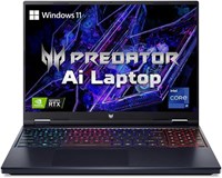 Acer Predator Helios Neo 16 Gaming laptop 14th Gen Intel Core i9-14900HX Processor 24 Cores Upto 5.80GHz/8GB Nvidia RTX4070/16" 240Hz/WiFi-6E/RGB KB/Win11 Home/Black (32GB RAM | 1TB+512GB SSD) 1000006499
