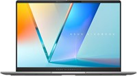 ASUS Vivobook S 14 OLED Slim Laptop, AMD Ryzen AI 9 365(10 Cores), 24GB, 1TB SSD, Customizable RGB Keyboard, Cool Silver, M5406WA-AH94 1000006500