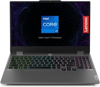 Lenovo LOQ 15IRX9 Gaming Laptop with AI, 15.6"FHD 144 Hz Display, Intel Core i7-13650HX, 16GB RAM, 512GB SSD, RTX 4050 6GB GDDR6, Win11, RGB Eng-Arabic, Luna Grey - [83DV0007AX] 1000006521