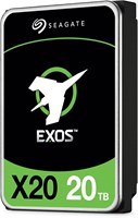 Внутренний жесткий диск Seagate Exos X20 20 ТБ — 3,5-дюймовый жесткий диск Hyperscale SATA 6 Гбит/с, 7200 об/мин, среднее время безотказной работы 2,5 млн, 512e и 4Kn FastFormat, низкая задержка с улучшенным кэшированием (ST20000NM007D) 1000004753