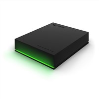 Внешний жесткий диск Seagate Game Drive для Xbox, 5 ТБ, портативный жесткий диск — USB 3.2 Gen 1, черный со встроенной зеленой светодиодной панелью, сертифицирован Xbox, 3 года поддержки Rescue Services (STKX5000403) 1000006536