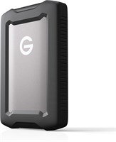 SanDisk Professional G-DRIVE ArmorATD 4 ТБ, пыле-, водо- и ударостойкий, портативный, прочный внешний жесткий диск, до 130 МБ/с, USB-C (5 Гбит/с), USB 3.2 Gen 1, Thunderbolt 3 - SDPH81G-004T-GBA1D 1000006543