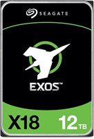 Жесткий диск Seagate Exos X18 12 ТБ 512e/4KN 7200 об/мин 256 МБ кэш-памяти 3,5 дюйма SATA-III Enterprise 1000006556