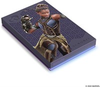 Портативный внешний жесткий диск Seagate FireCuda 2 ТБ, совместимый с PS4, PS5, Xbox One/Series, PC Marvel Edition Shuri, USB 3.2 (STKL2000402) 1000006560