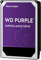 Внутренний жёсткий диск Western Digital WD Purple Surveillance ёмкостью 8 ТБ — 7200 об/мин, SATA 6 Гбит/с, кэш 256 МБ, 3,5 дюйма — WD82PURZ 1000006561