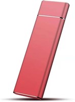 Внешний жесткий диск Type C USB 2.0 портативный жесткий диск емкостью 1 ТБ, 2 ТБ, совместимый с ноутбуками Mac и ПК (2 ТБ-LN2) (красный) 1000006577