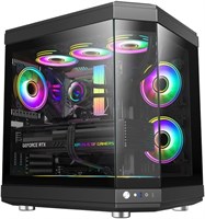 Игровой ПК Game Sekret Valor — Intel Core i9-14900K | Видеокарта RTX 4070 Super 12 ГБ | 64 ГБ оперативной памяти DDR5 | SSD 990Pro 1 ТБ + HDD 1 ТБ | 240-мм система жидкостного охлаждения | Блок питания 750 Вт 80+ Gold | Wi-Fi/BT/Win11 Pro — (черный) 1000006654