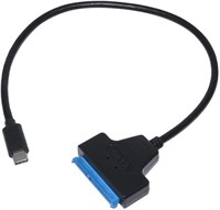 Кабель-адаптер для внешнего жесткого диска Sata HDD SSD типа C - SATA (штекер - гнездо) 1000006658