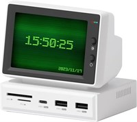3,5-дюймовый мини-экран USB с концентратором USB C, дополнительный ЖК-дисплей для ноутбуков и ПК, монитор USB C HDMI для ПК, мини-дисплей для мониторинга данных ЦП, оперативной памяти и жесткого диска 1000006677