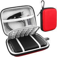 Чехол для жёсткого диска Lacdo для Western Digital WD My Passport Ultra WD Elements SE, портативный внешний жёсткий диск wd Gaming Drive 1 ТБ, 2 ТБ, 3 ТБ, 4 ТБ, 5 ТБ, USB 3.0, 2,5-дюймовый жёсткий диск, ударопрочный, красный 1000006685