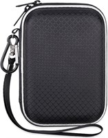 Ударопрочный чехол Lacdo для жёстких дисков Western Digital WD My Passport Ultra WD Elements WD Gaming Drive, портативный внешний жёсткий диск 1 ТБ, 2 ТБ, 3 ТБ, 4 ТБ, 5 ТБ, USB 3.0, USB-C, 2,5-дюймовый, дорожная сумка для хранения, чёрный 1000006692