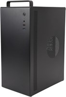 Корпус для игрового компьютера Wisoqu Micro ATX ITX, полностью стальной, поддержка SSD HDD, порты сверху, звук, USB 3.0 x 1, USB 2.0 x 1, для дома 1000006705