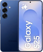 Смартфон Samsung Galaxy S25 с искусственным интеллектом, 512 ГБ памяти, 12 ГБ ОЗУ, цвет «синий», Android-смартфон, 50-мегапиксельная камера, длительное время автономной работы (версия для ОАЭ) [эксклюзивно для Amazon] 1000006728