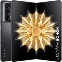 Honor Magic V2 Standard Edition, две SIM-карты, 512 ГБ ПЗУ + 16 ГБ ОЗУ (GSM | CDMA), заводская разблокировка, 5G, смартфон (полночно-чёрный) — международная версия 1000006749
