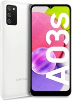 Смартфон Samsung Galaxy A03s с двумя SIM-картами, 32 ГБ встроенной памяти и 3 ГБ ОЗУ (только GSM | CDMA не поддерживается), заводская разблокировка 4G/LTE (белый) — международная версия 1000006755