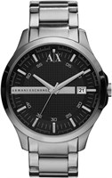 Мужские кварцевые часы Armani Exchange AX из нержавеющей стали для делового костюма 1000006849