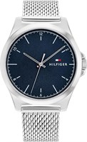 Мужские часы Tommy Hilfiger, Norris из синей нержавеющей стали — 1710547 1000006866
