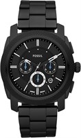 Мужские часы Fossil Machine с ремешком из нержавеющей стали или кожи, с хронографом или аналоговым дисплеем 1000006876