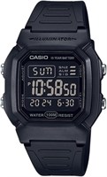 Серия Casio W800HG | Мужские цифровые часы | Водонепроницаемость до 100 метров | Многофункциональный будильник | Секундомер с точностью измерения 100 секунд | Автоматический календарь | Таймер обратного отсчёта | Светодиодная подсветка | Двойное время | А 1000006882