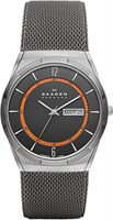 Мужские кварцевые часы Skagen с аналоговым дисплеем и ремешком из нержавеющей стали — Skw6007, один размер 1000006892