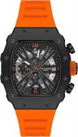 Мужские наручные часы Lee Cooper PE933 с многофункциональным дисплеем и силиконовым ремешком — LC08062.657, черные 1000006898