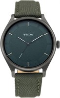Часы Titan Men Nylon Neo Analog Green Dial Watch-1802Nl02/Nr1802Nl02, цвет ремешка: зеленый 1000006929