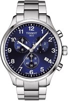 Мужские наручные часы Tissot Chronograph с серебряным ремешком - T116.617.11.047.01, CHRONO XL CLASSIC, 45 мм 1000006947