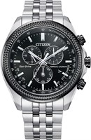 Мужские часы Citizen Eco-Drive Classic с хронографом из нержавеющей стали, вечным календарем и тахиметром 1000006958