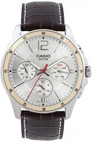 Мужские кожаные часы Casio MTP-1374L-7AVDF с хронографом 1000006999