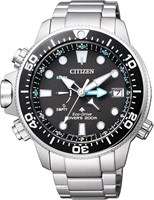 Мужские часы Citizen на солнечной батарее, аналоговый дисплей и ремешок из нержавеющей стали BN2031-85E 1000007000