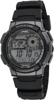 Мужские часы Casio — AE-1000W-1AVDF, серый циферблат, чёрный ремешок 1000007027