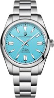Pagani Design Herren-Armbanduhr, автомат, механика, GMT, 42 мм, Sport, Wasserdicht, Edelstahl, Saphirglas 1000007114