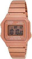 Часы Casio Unisex - B650WC-5ADF, циферблат из розового золота, браслет из розового золота 1000007126