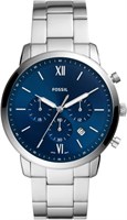 Мужские кварцевые часы Fossil с хронографом и ремешком из нержавеющей стали FS5792 1000007130