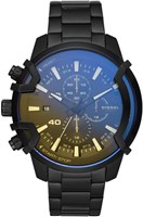 Мужские часы Diesel Griffed Chronograph, корпус 48 мм, нержавеющая сталь 1000007138