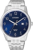 Мужские аналоговые кварцевые часы Citizen с ремешком из нержавеющей стали BI5000-52L, серебристые, один размер, браслет 1000007140